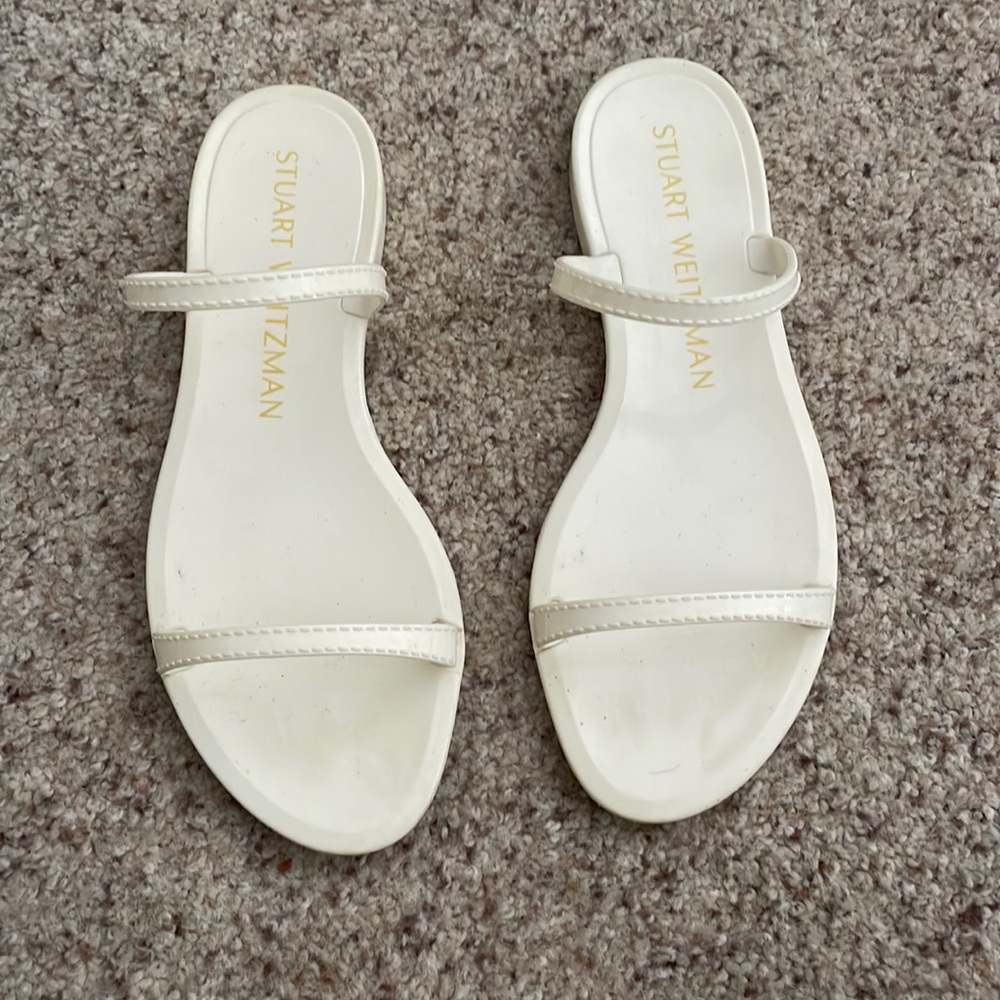 Stuart Weitzman jelly sandals